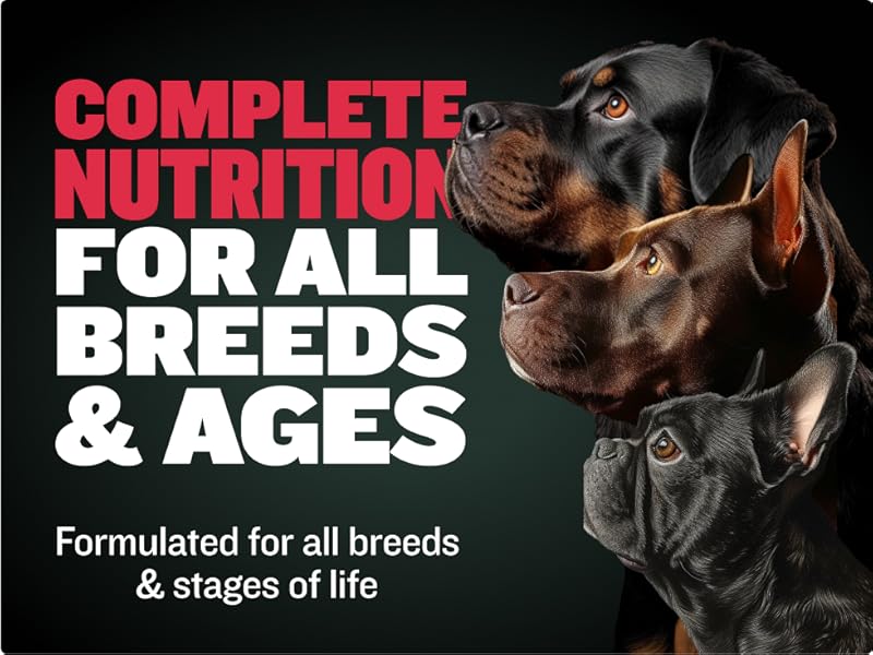Complete nutrition for all breeds and ages formulated for all breeds and stages of life