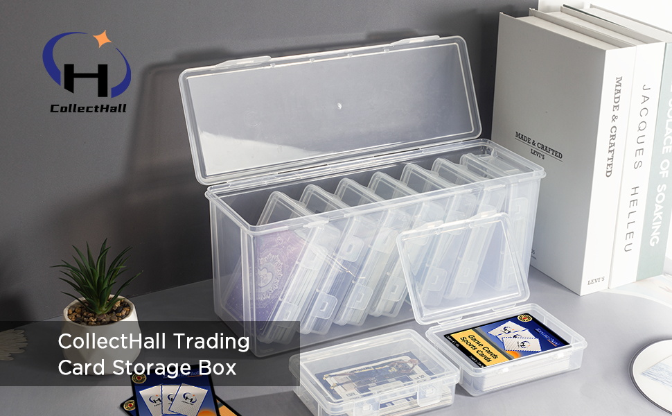 Amazon.com: CollectHall 10 PCS Trading Card Storage Box Set
