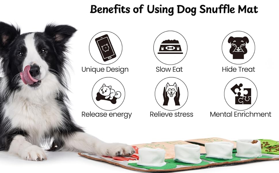 Benefits of using dog snuffle mat