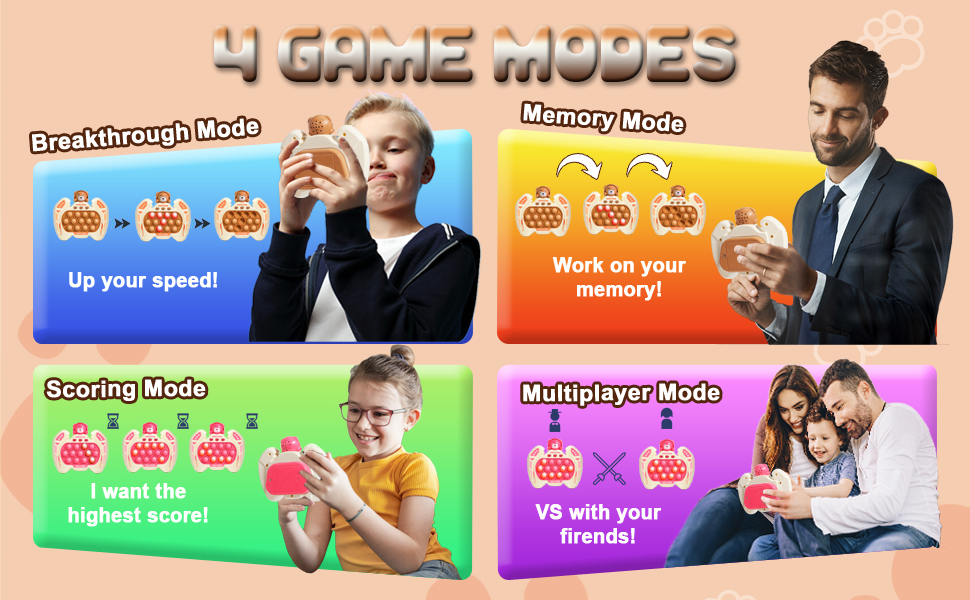 4 game modes