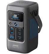 Anker SOLIX C200 DC Power Bank Station (60,000mAh), 192Wh Portable Power Station, LiFePO4 Battery...