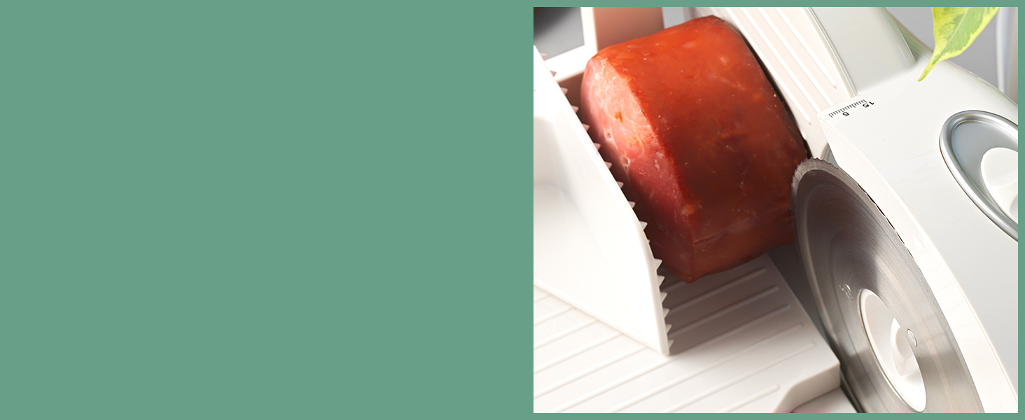 Progress EK3683P Electric Meat Slicer NonSlip Deli Food Cutter for