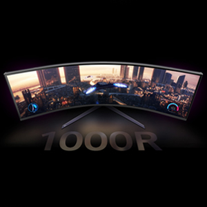 1000R Curvature monitor, Curved monitor, gaming monitor, ultrawide curved gaming monitor