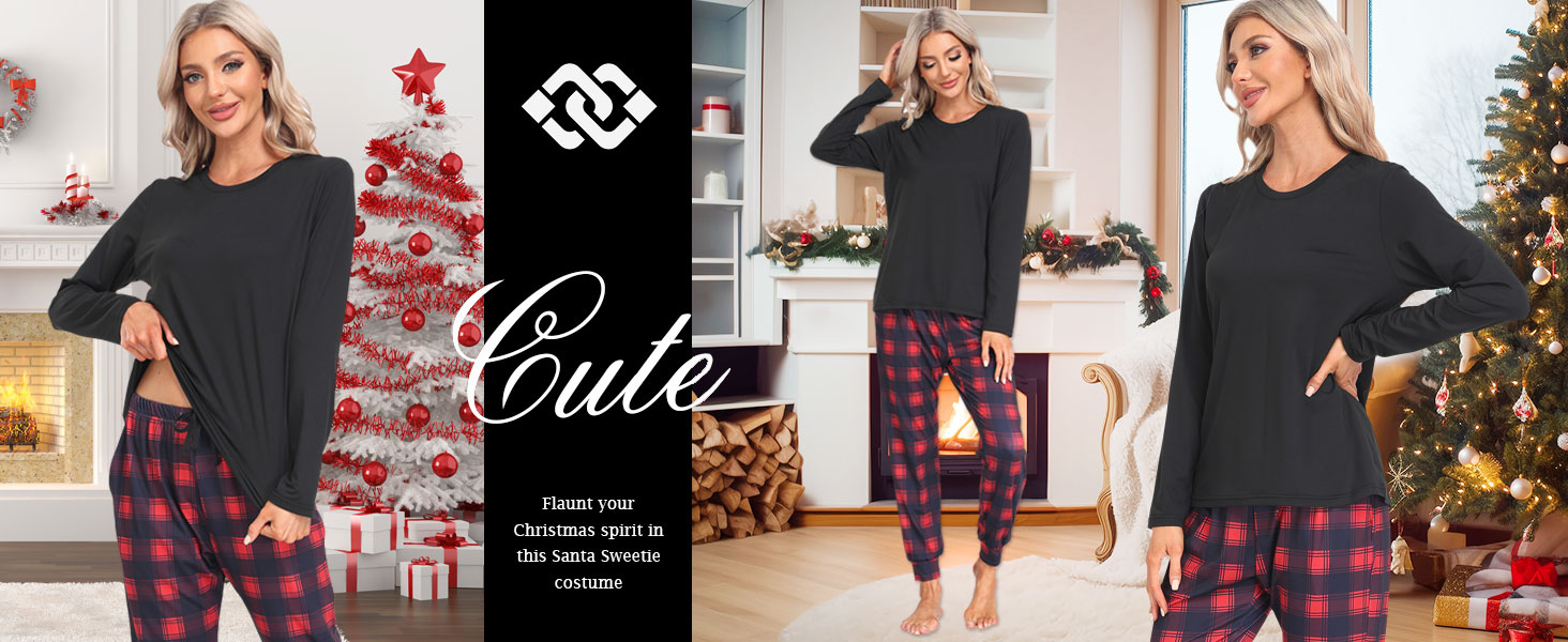 Women Soft Sleepwear with Pockets