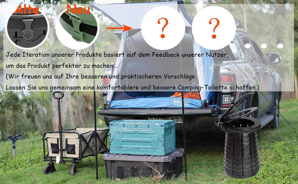 Die Ultimative Anleitung zur Klapptoilette Camping: Ihr Schlüssel zu Komfort und Hygiene in der Natur