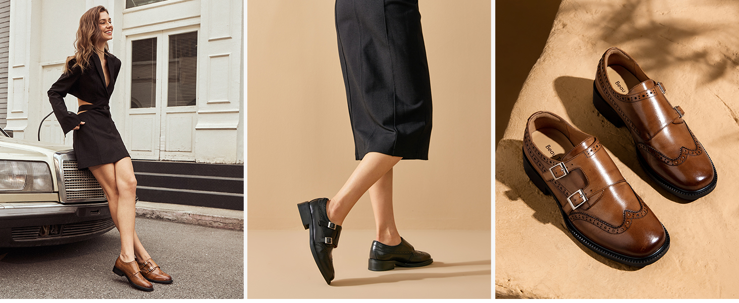 Comfortable Square Toe Loafer Flats