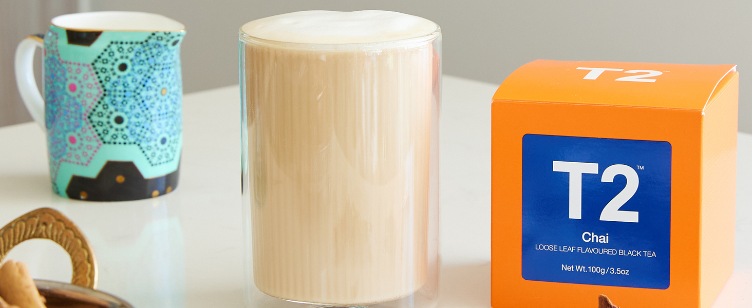 T2 Tea Chai Black Tea Bags in Box, 25Count Everything