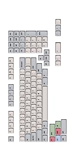 Drop + MiTo XDA Canvas Keycap Set (1800)