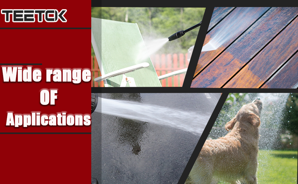 Cordless Power Washer for Milwaukee 18V Battery TEETOK