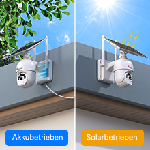 überwachungskamera solar aussen