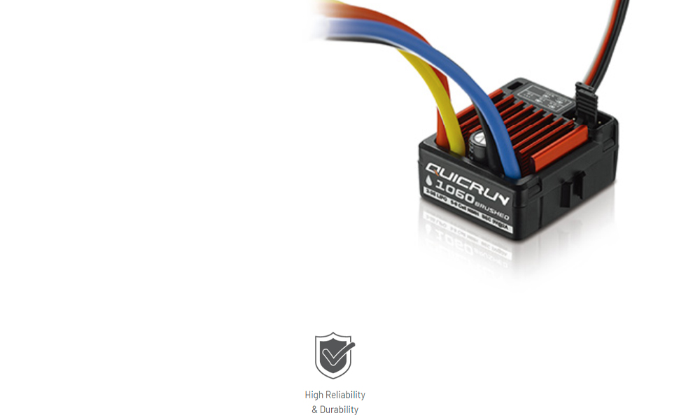 Amazon | HOBBYWING QuicRUN-WP-1060-Brushed BEC内蔵 3A/6V T