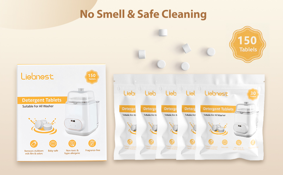 momcozy bottle washer tablets
