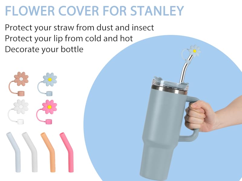 Amazon.com: 8 PCS Stainless Steel Straw compatible with