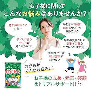 Amazon | 鉄 亜鉛 人工甘味料不使用 栄養機能食品 こども 子供