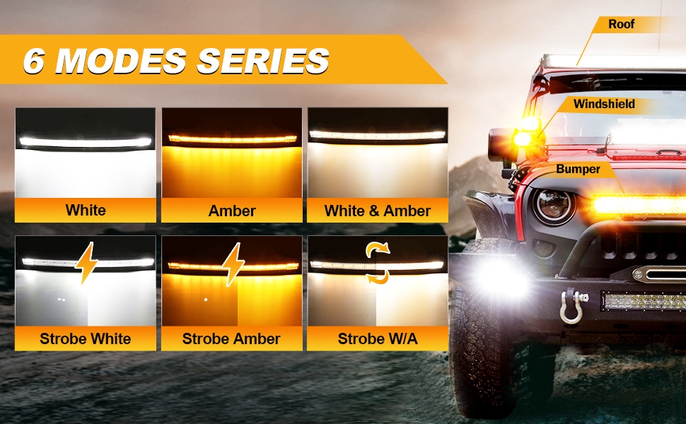 newest 6 lighting modes