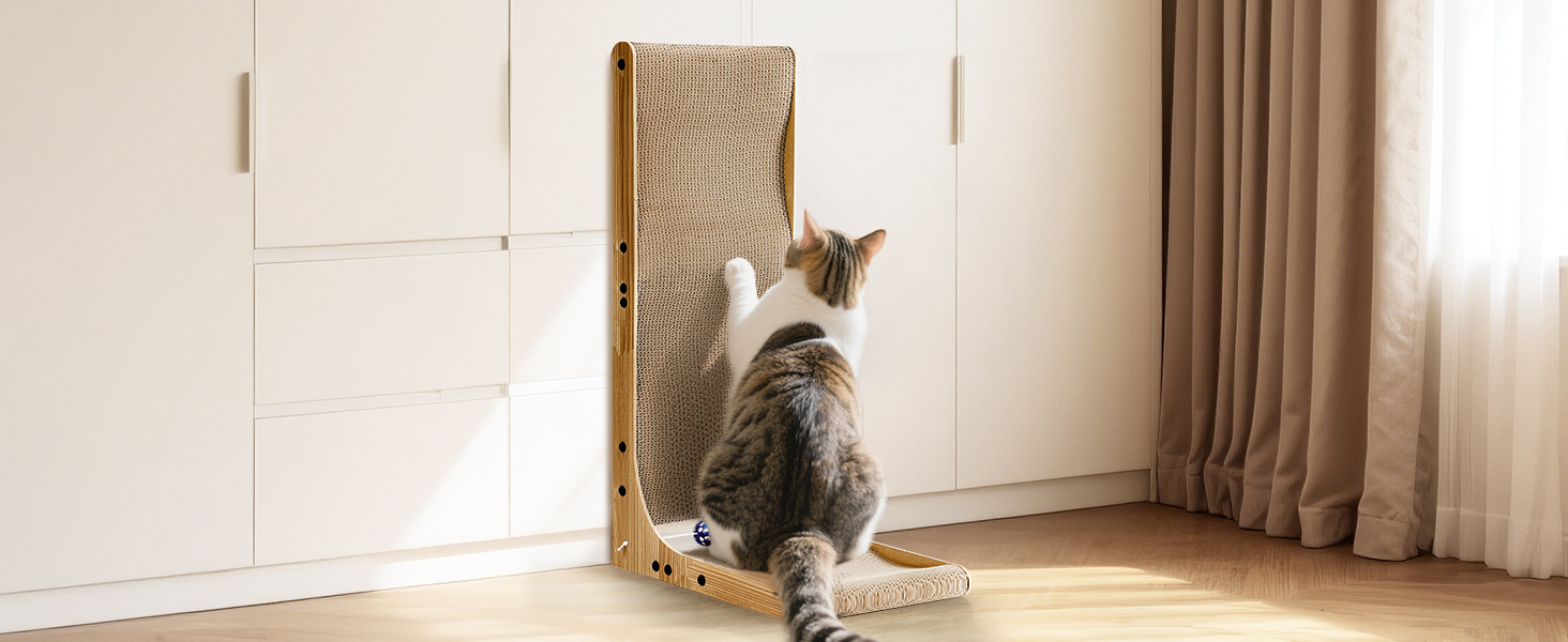 cat cardboard scratcher, couch, indoor, pad, cardboard cat scratcher