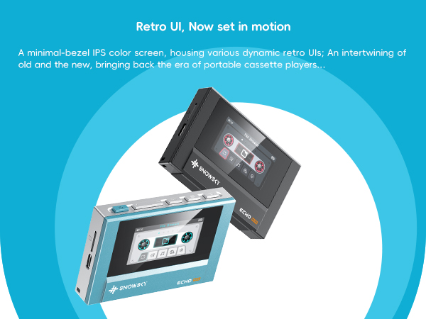 FiiO SKY ECHO MINI ポータブルプレーヤー Amazon.com: SnowSky/FiiO Echo MINI HiFi Bluetooth MP3 Player