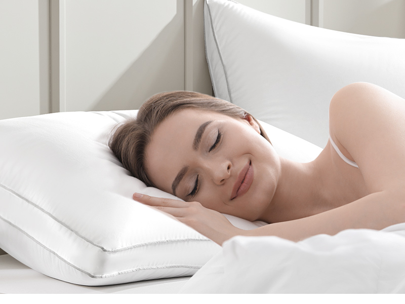 Globon Luxury Feather Down Pillow Standard Queen Size,Soft