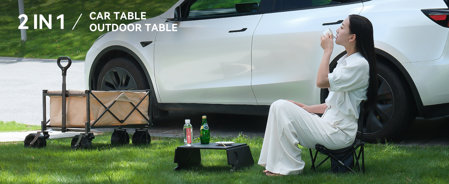 car eating tray