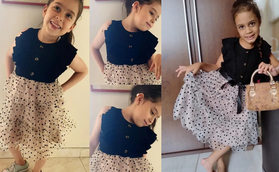 Girl Black Dress