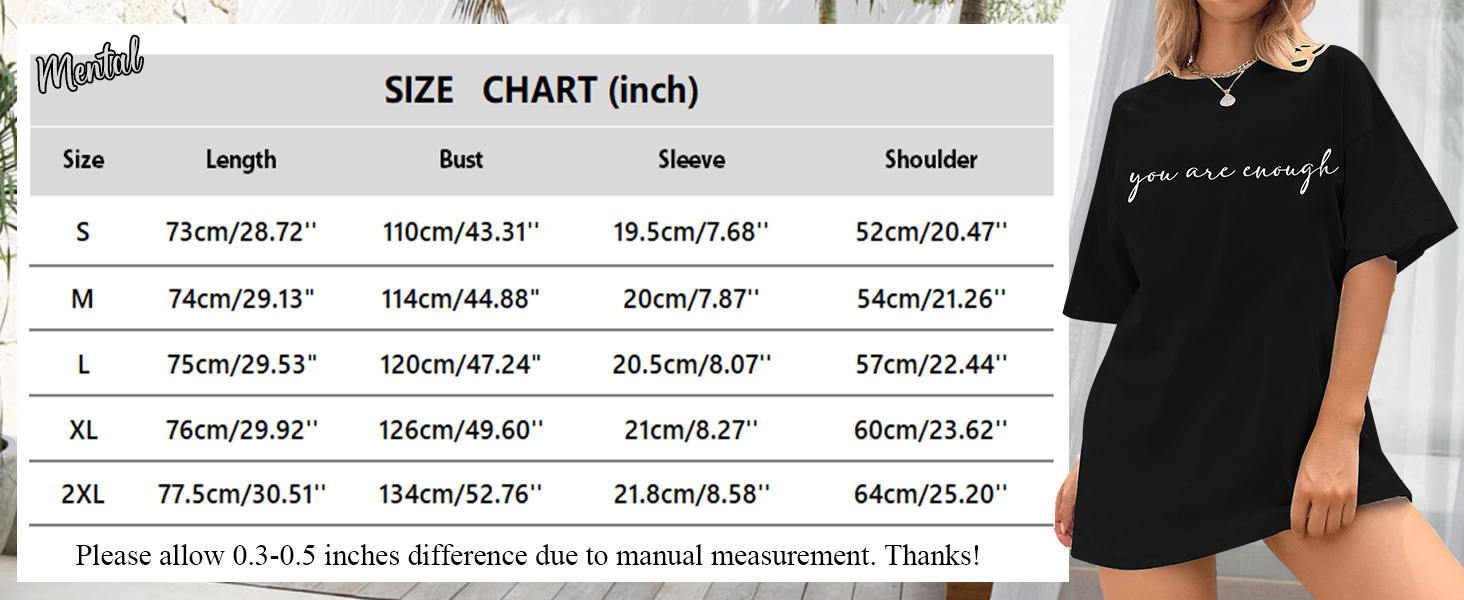 dear person behind me shirt oversized you are enough tshirt mental health shirts