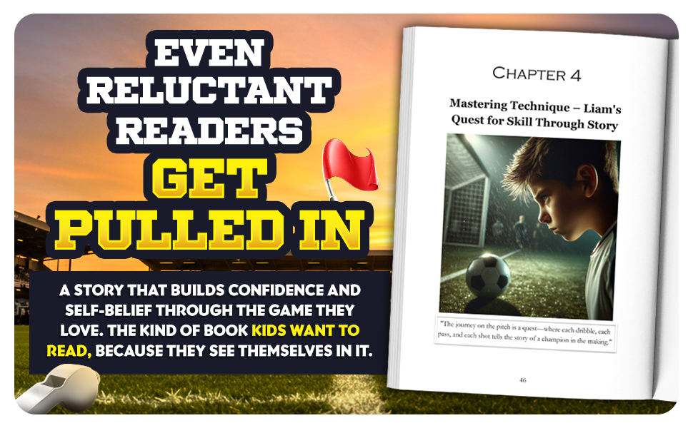 soccer book for boys ages 8 9 10 11 12 growth mindset kids sports confidence resilience story