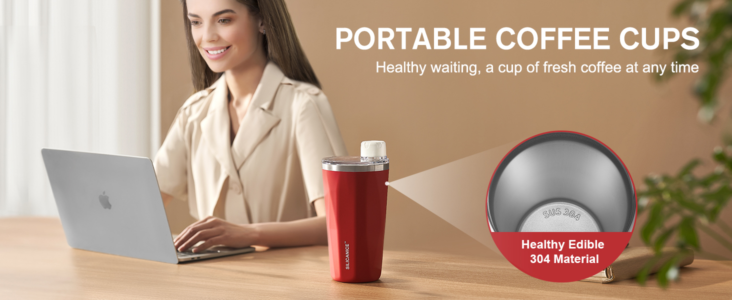 Silicanice 304 Stainless Steel tumbler