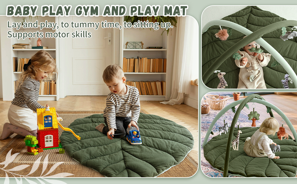 baby gym with mat