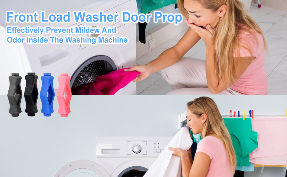 plplaaoo Washer Door Prop, Front Load Washer Door Prop