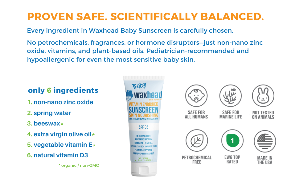 chemical kids gentle sunscreen for face body eczema fragrance free baby sunscreen non greasy