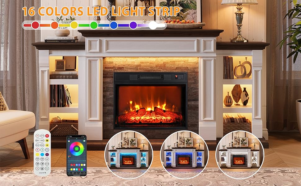 electric fireplace