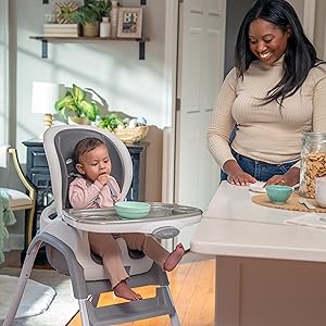SmartClean Trio Elite 3-in-1 High Chair - Slate
