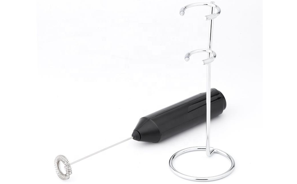 ECVV Milk Frother Handheld, Battery Powered Drink Mixer for Matcha