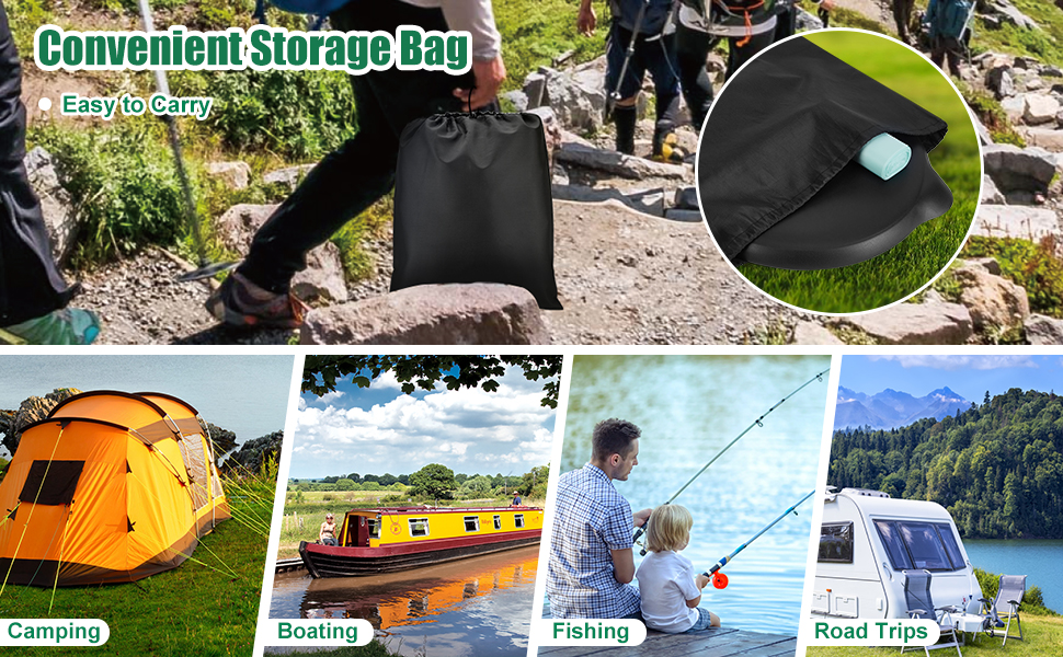 Portable Camping Toilet Seat, 5 Gallon Bucket Toilet Seat