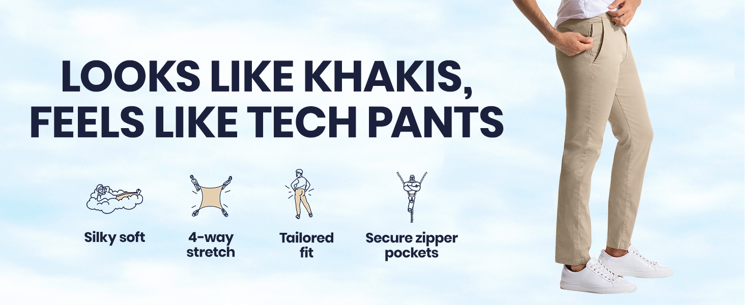 Stretch Khakis