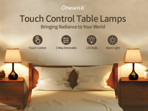 Onewish table lamp 1pcs