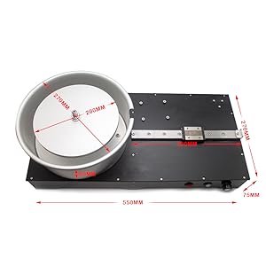 Amazon | Jieoto ジェムファセットマシンストーンアジャスタブル