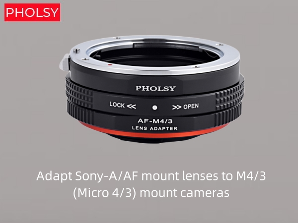 Amazon.com: PHOLSY AF to MFT Lens Mount Adapter with