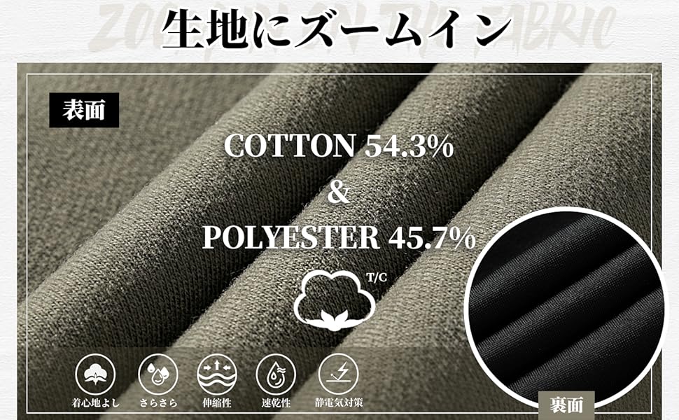 Amazon.co.jp: [Easykode] パーカー メンズ 長袖 トレーナー