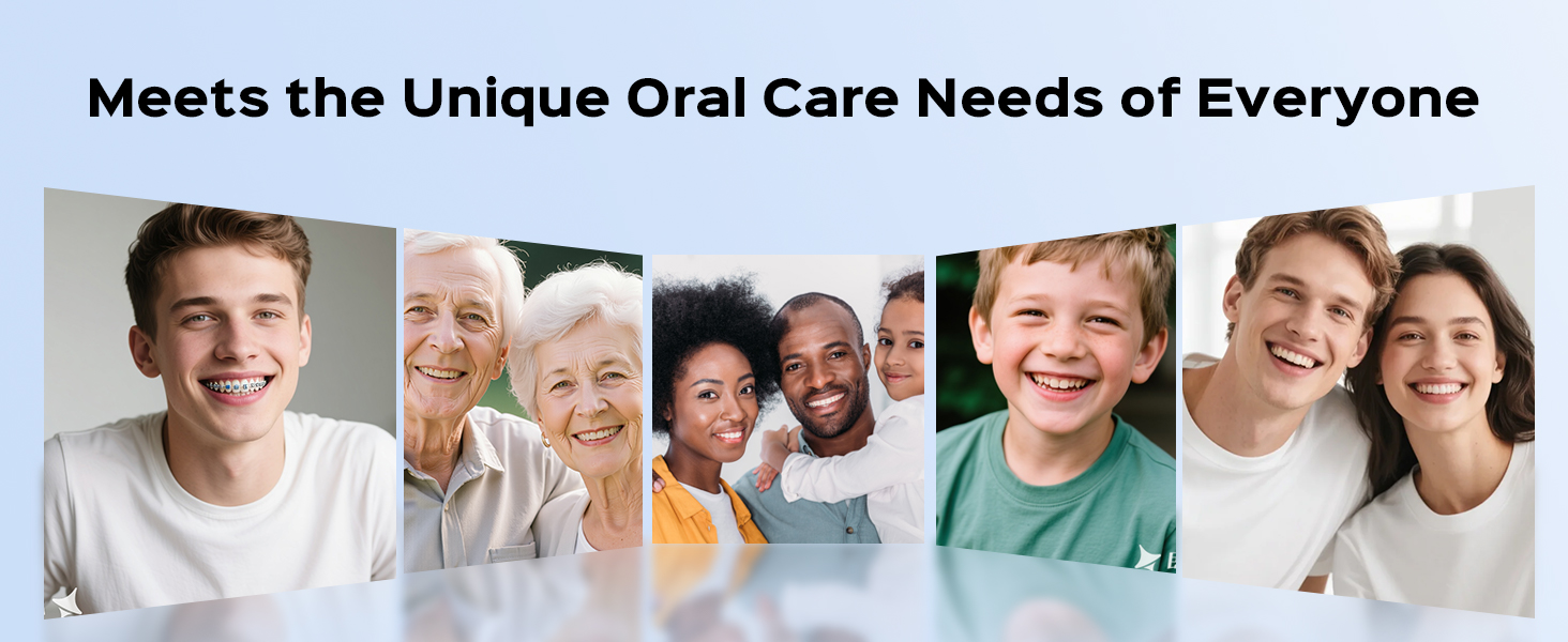 Selección de dientes dentales Flosser de agua Keep your teeth clean