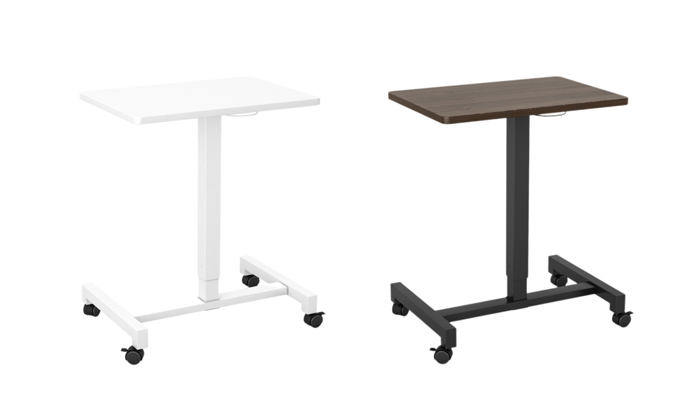 JXINONT Standing Desk,Adjustable Pneumatic Computer Desk
