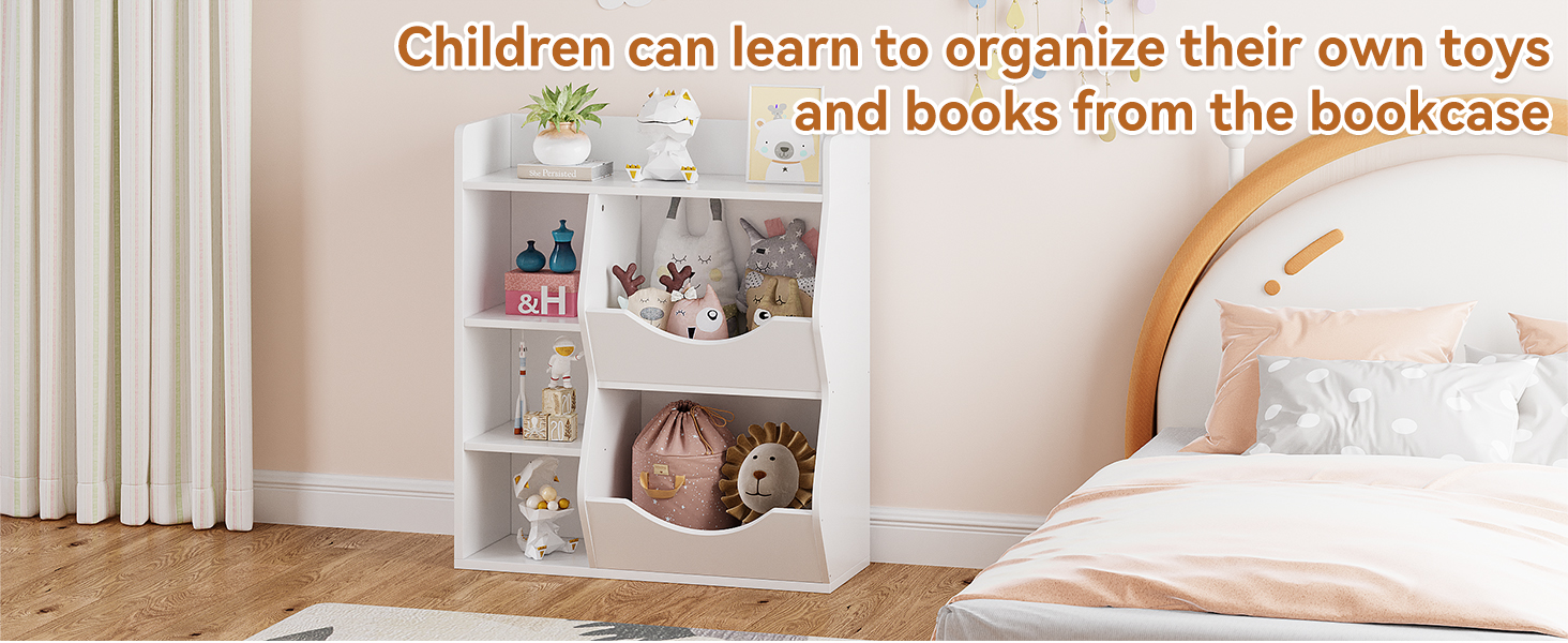 Kids Toy Storage Cabinet