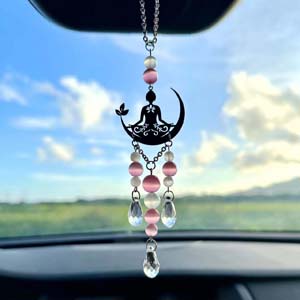 Handmade Crystal Window Car Hanging