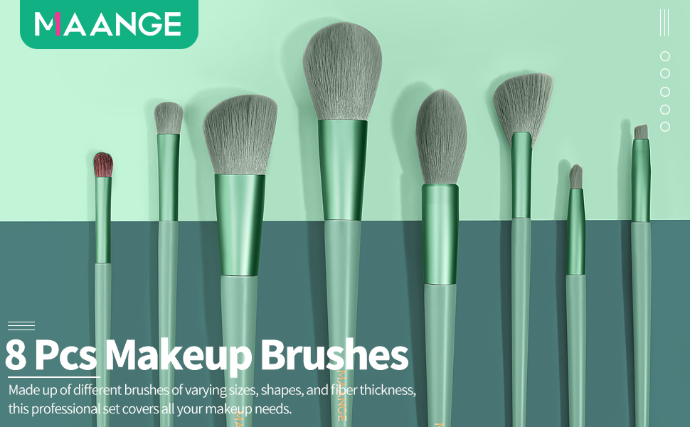 8pcs makeup brushes set professional