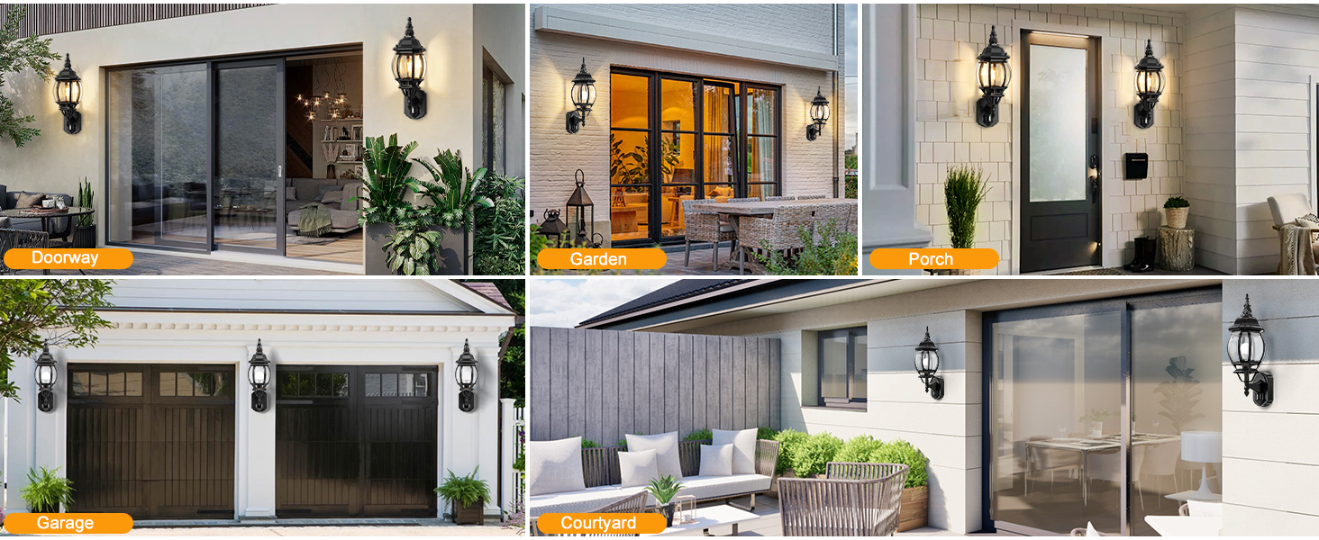 New Released Motion Sensor Outdoor Light - Larger Size - Updated Motion Sensor