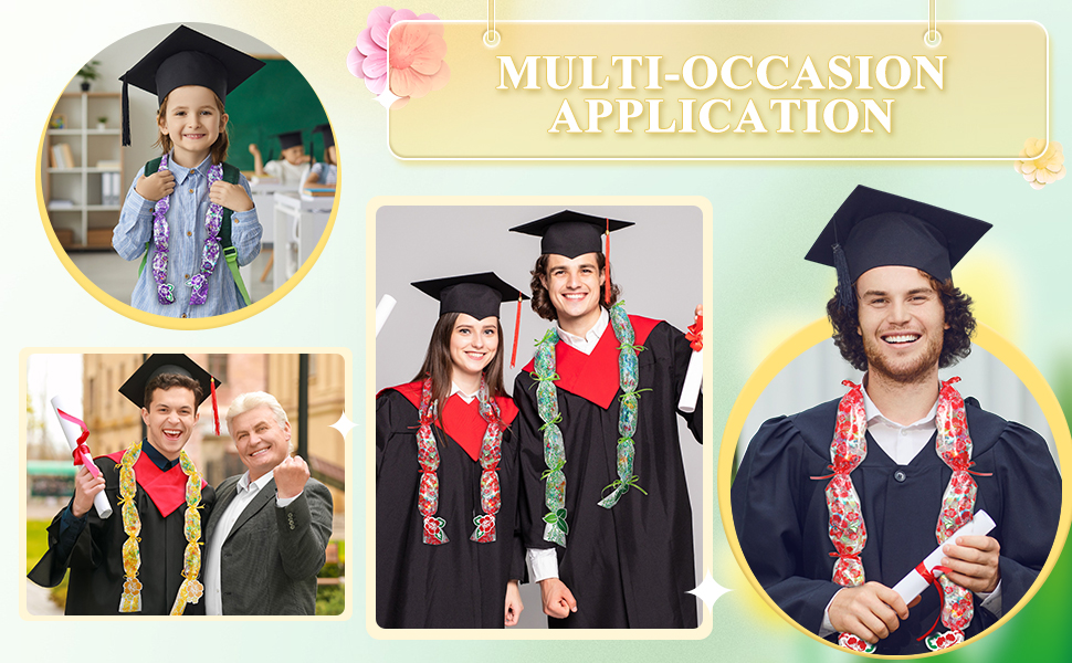 Kisston Graduation Candy Lei Making Kit Hawaiian Candy Lei