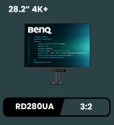 Amazon.com: BenQ RD280U 28.2” 4K 3840x2560 3:2 Programming