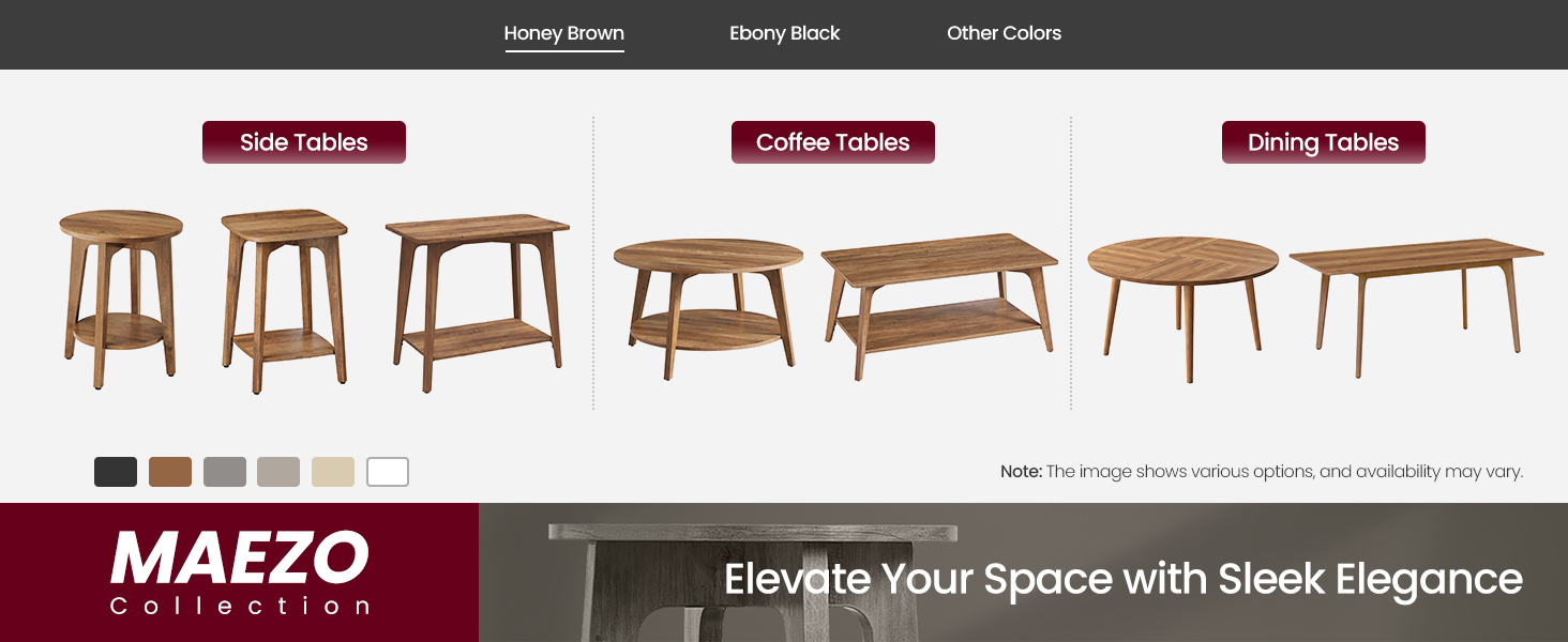Extendable Dining Table for 4/6/8