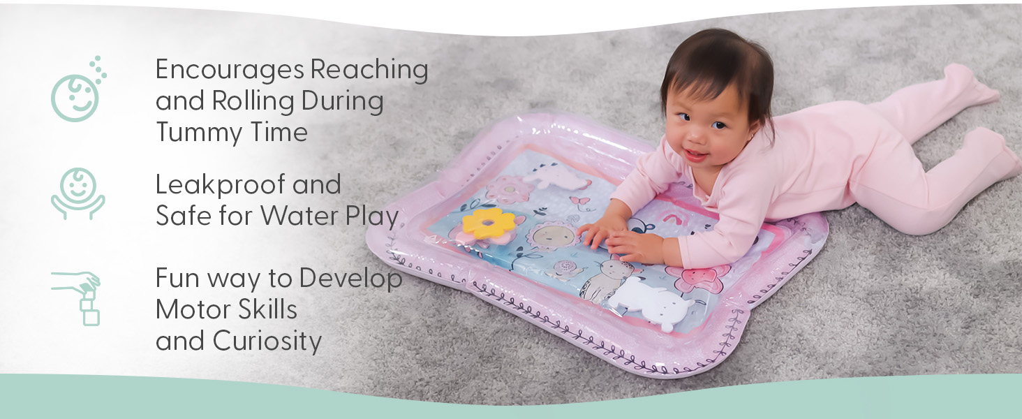 product supplies play water mat matt playpen newborn new born shower gifts tummy time bath stuff