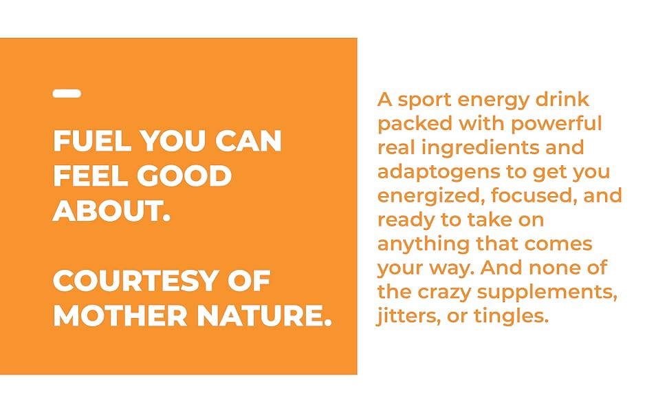 NOOMA Organic Sport Energy Drink Organic Pre Workout